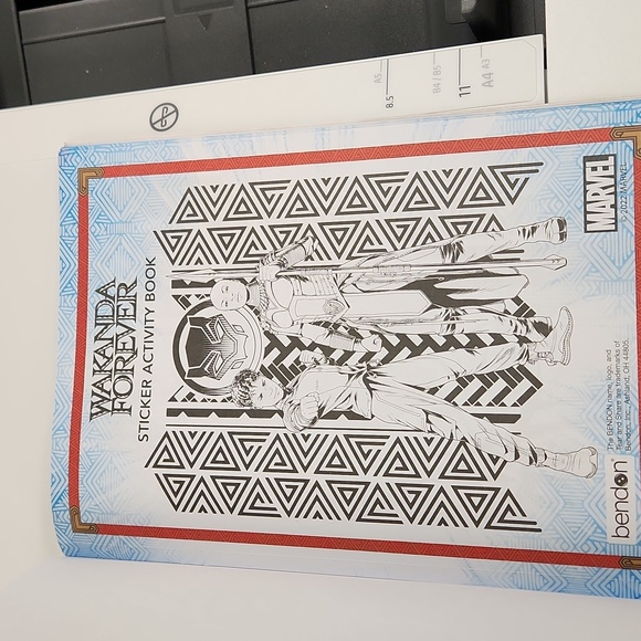 Marvel Studios Black Panther Coloring & Activity Book - Picture 2 of 6